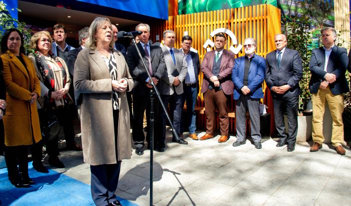 Inauguración stand UTE en Expo Prado 2023