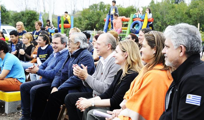 Autoridades y juegos inaugurados