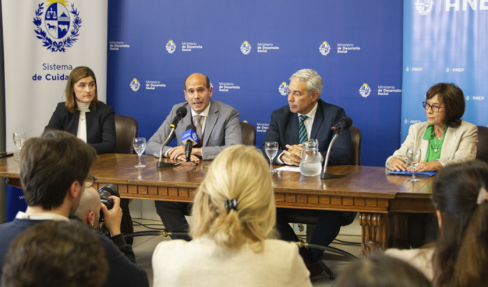 Lema y Silva anunciando la figura del Facilitador en Autonomía