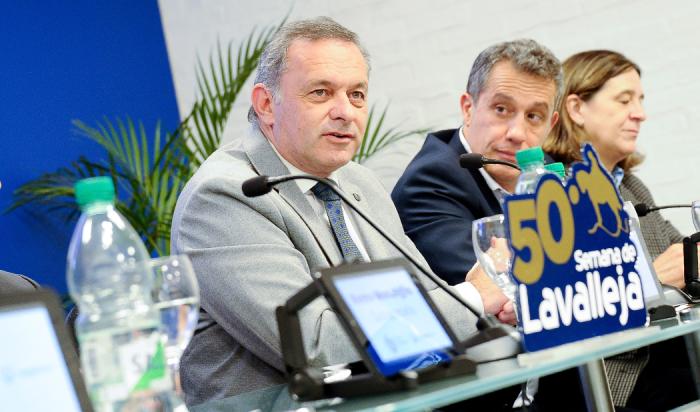 Delgado en presentación de Semana de Lavalleja