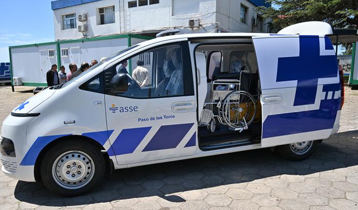 Nueva ambulancia destinada al Hospital de Paso de los Toros
