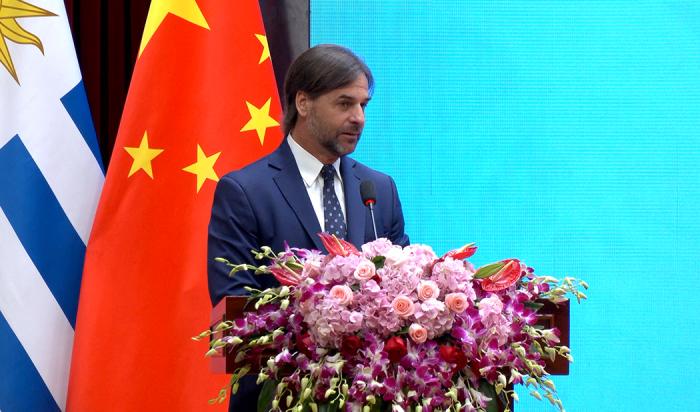 Lacalle Pou en China