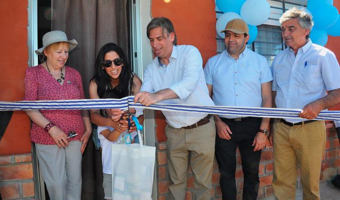 Inauguración de Mevir