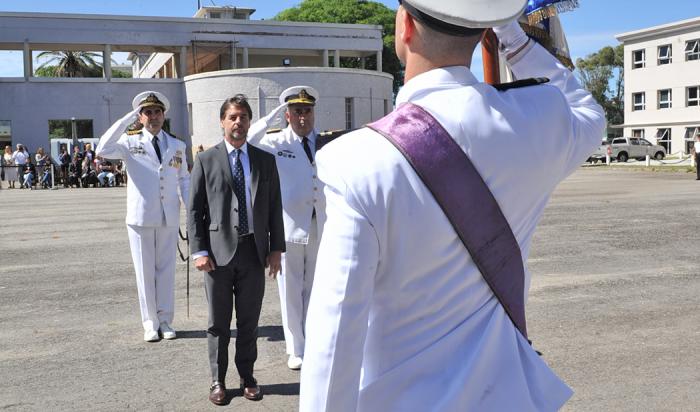 Lacalle Pou en Escuela Naval