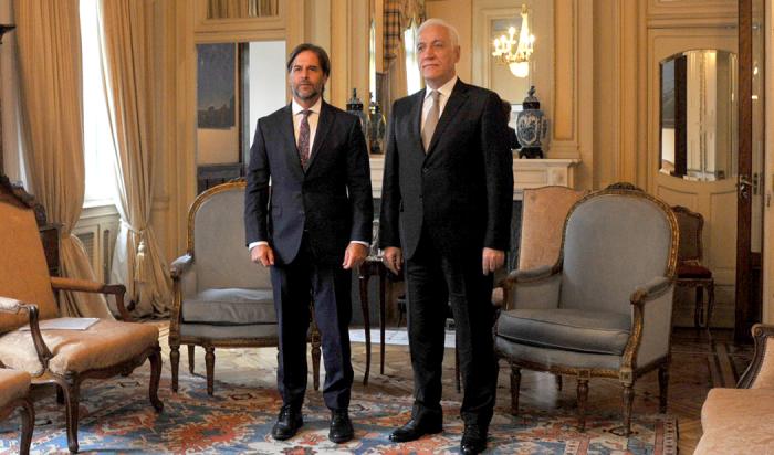Lacalle Pou y Jachaduryan