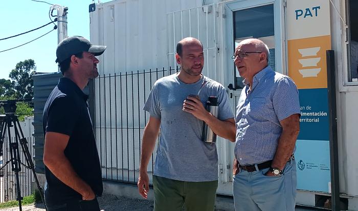 Ministro Martín Lema en recorrida junto a autoridades del INDA