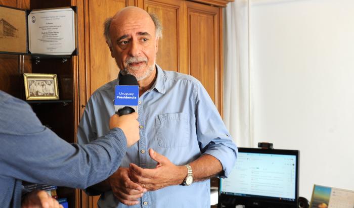 Ministro Pablo Mieres en entrevista con Comunicación Presidencial