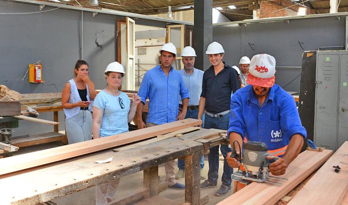 Lema recorre obras del espacio ECOS