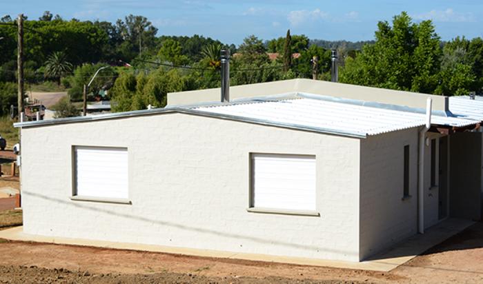 Inauguración ed Mevir en Cerro Largo