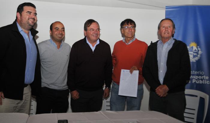 José Luis Falero en inauguración de obras por convenios sociales