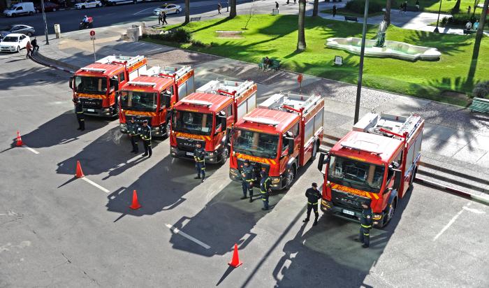 Camiones de Bomberos