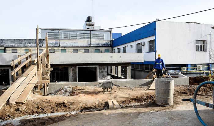 Obras en Hospital de Rivera