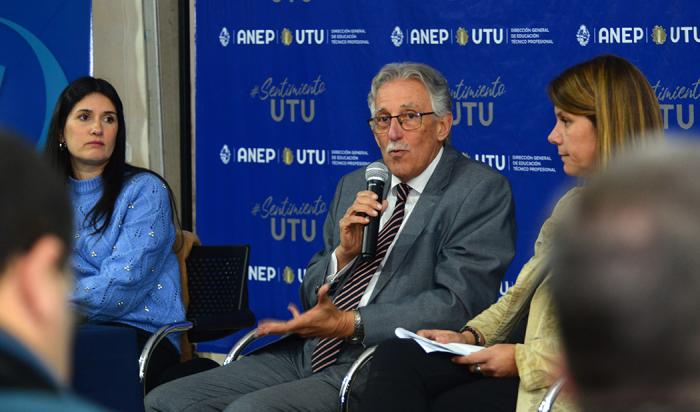 Autoridades de Anep y UTU