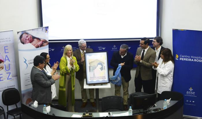 Argimón en aniversario de banco de leche materna
