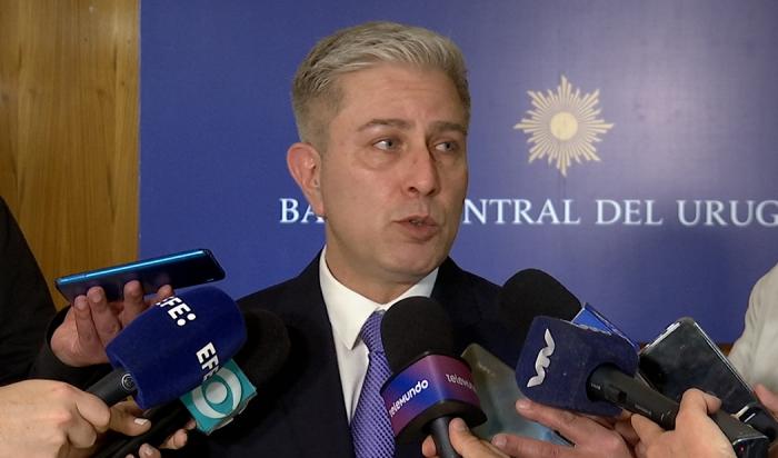 Presidente del BCU, Washington Ribeiro, en nota de prensa