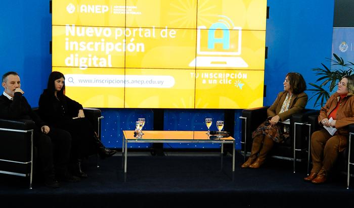 ANEP presentó sitio web para inscripciones