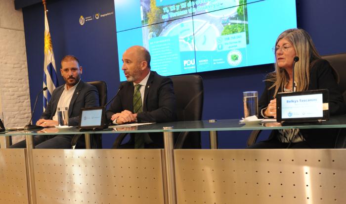 Autoridades del Ministerio de Turismo