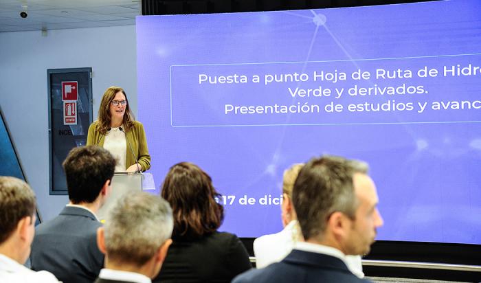 Elisa Facio en presentación de Hoja de Ruta del Hidrógeno Verde