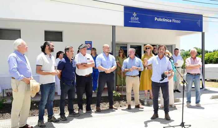 Lacalle Pou en Risso