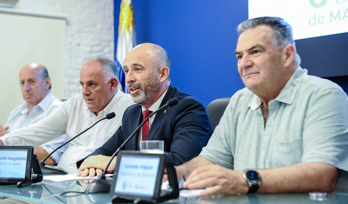 Ministro Sanguinetti e intendente Vidalín