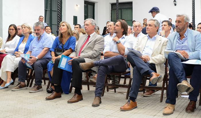 Lacalle Pou en aniversario de Dirección General Forestal