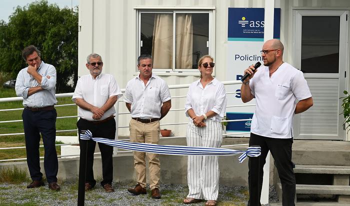 Inauguración policlínica de Palo Solo, Soriano