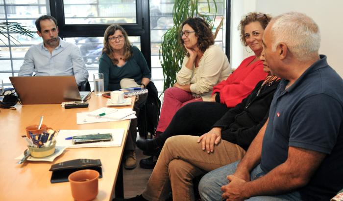Presentación de hoja de ruta por Diálogo Social a plataforma de infancia