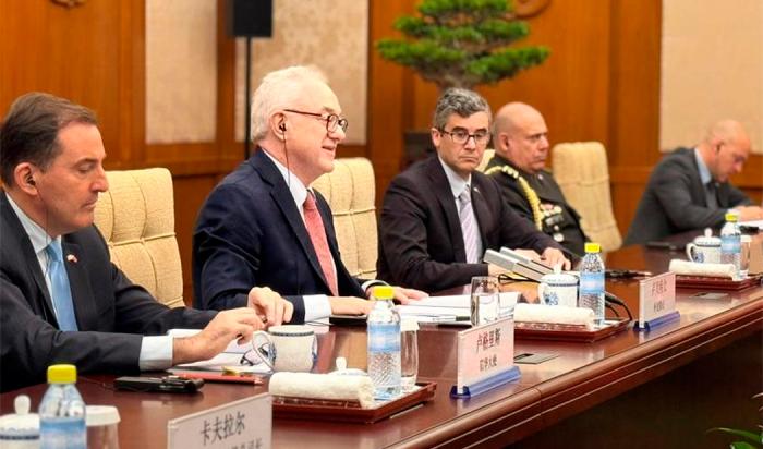 Canciller Mario Lubetkin en IV Reunión del Foro de Cancilleres de Celac-China 