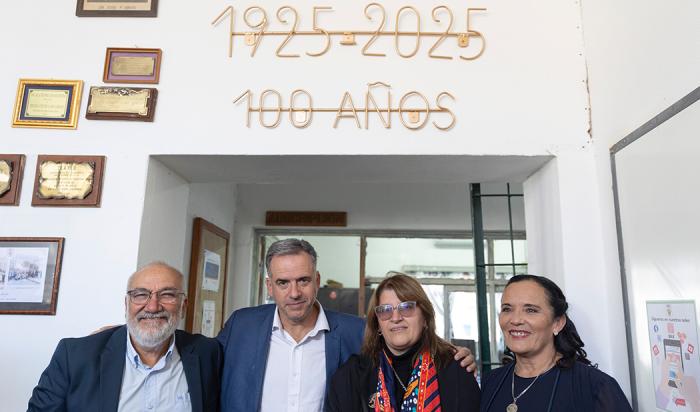 Orsi en aniversario de UTU de San Carlos