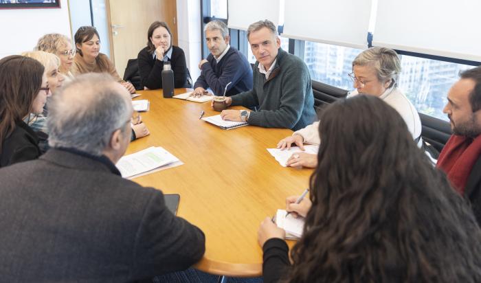 Presidente Orsi se reunió con federación de magisterio