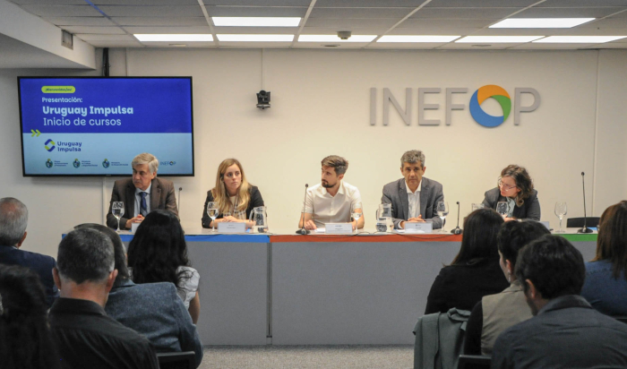 Presentación de cursos en Inefop