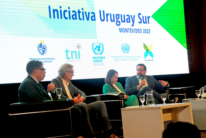 Exposición de Alejandro Sánchez durante la Iniciativa Sur Global.