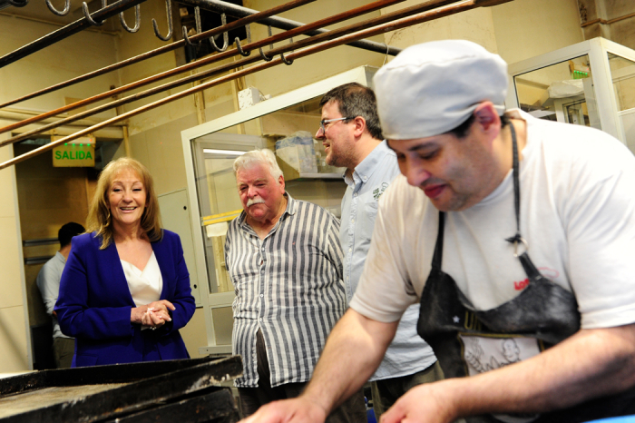 Cosse en panadería Los Tíos