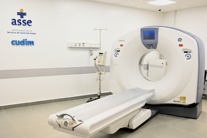 Tomógrafo del Hospital de Salto