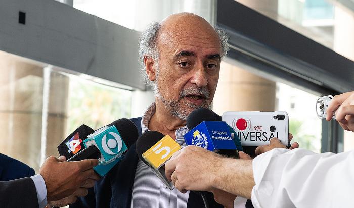 Ministro de Trabajo y Seguridad Social, Pablo Mieres en nota de prensa