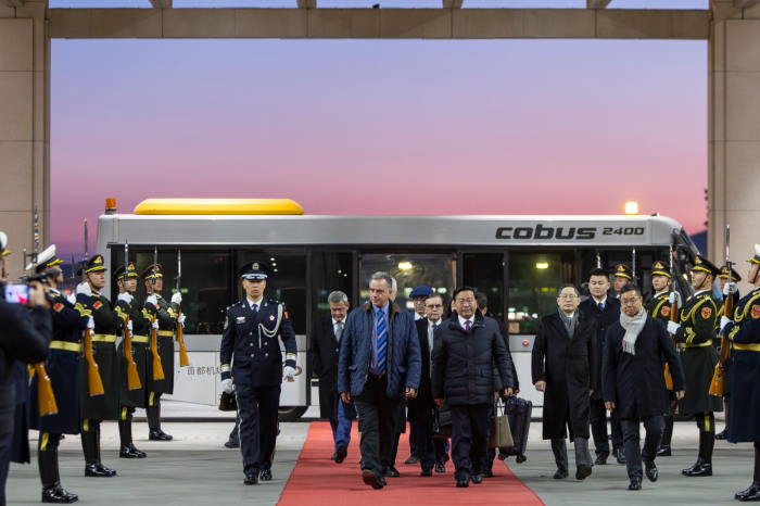 Llegada de Orsi a China