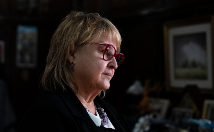 Ministra de Defensa Nacional, Sandra Lazo