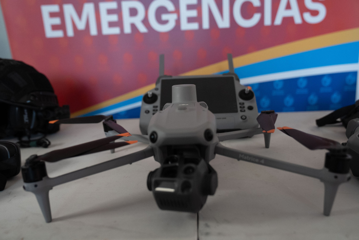 Dron del Centro de Comando Unificado
