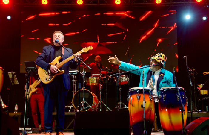 Chacho Ramos y Ruben Rada en concierto en Florida