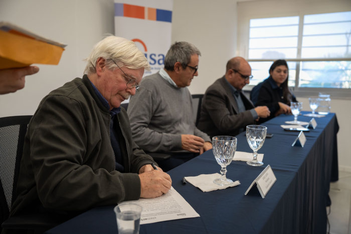 Firma de convenio