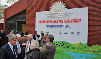 Stand del Ministerio de Ganadería, Agricultura y Pesca en Expo Prado 2015