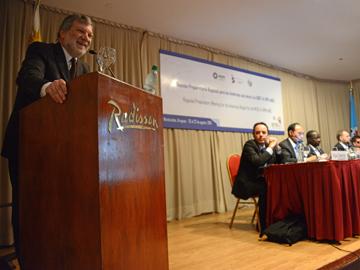 Ministro Kreimerman en la reunión preparatoria regional de la Conferencia Mundial de Desarrollo de las Telecomunicaciones