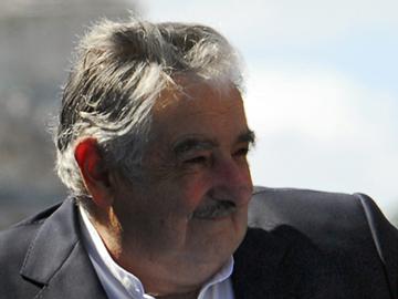 Presidente Mujica al aire libre