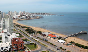 Extracción de mejillones controlada en zona de Punta del Este