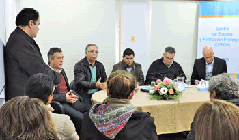 Inauguración de servicio de Inefop en Durazno