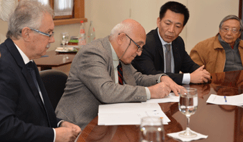 Firma de convenio