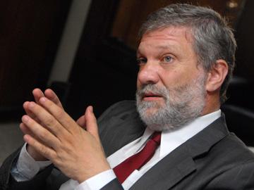 Ministro de Industria, Energía y Minería. Roberto Kreimerman