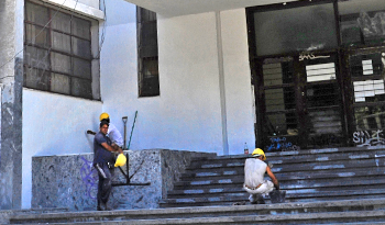 Obras en centro de Educación Secundaria