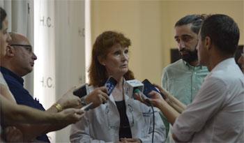 Directora del Hospital de Clínicas, Graciela Ubach