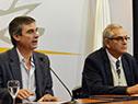 Declaraciones de Roballo, Toma, García y Benech, una vez culminado el Consejo de Ministros